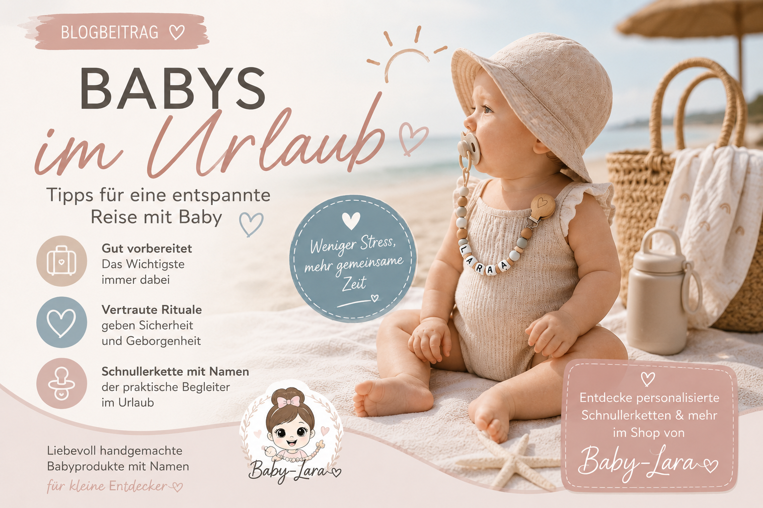 Babys im Urlaub – So wird die erste Reise entspannt für die ganze Familie
