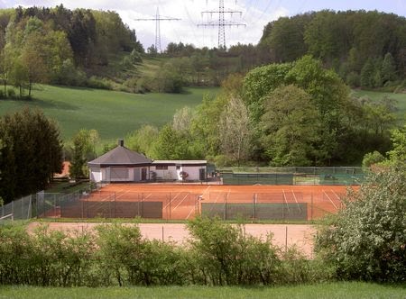 Tennisanlage im Mühlwoog