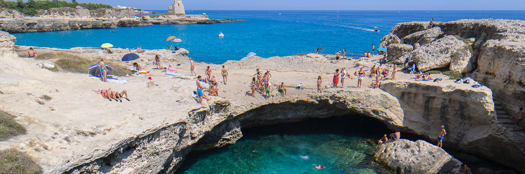 "La Poesia" - Natural swimming pool in Roca Vecchia