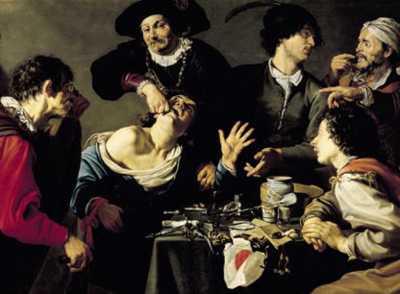 L'arracheur de dents, Théodore Gombouts, 1627