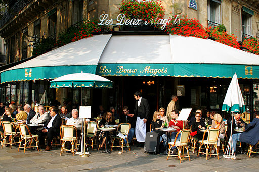 Visite guidée Saint Germain des prés Brasserie des Deux Magots