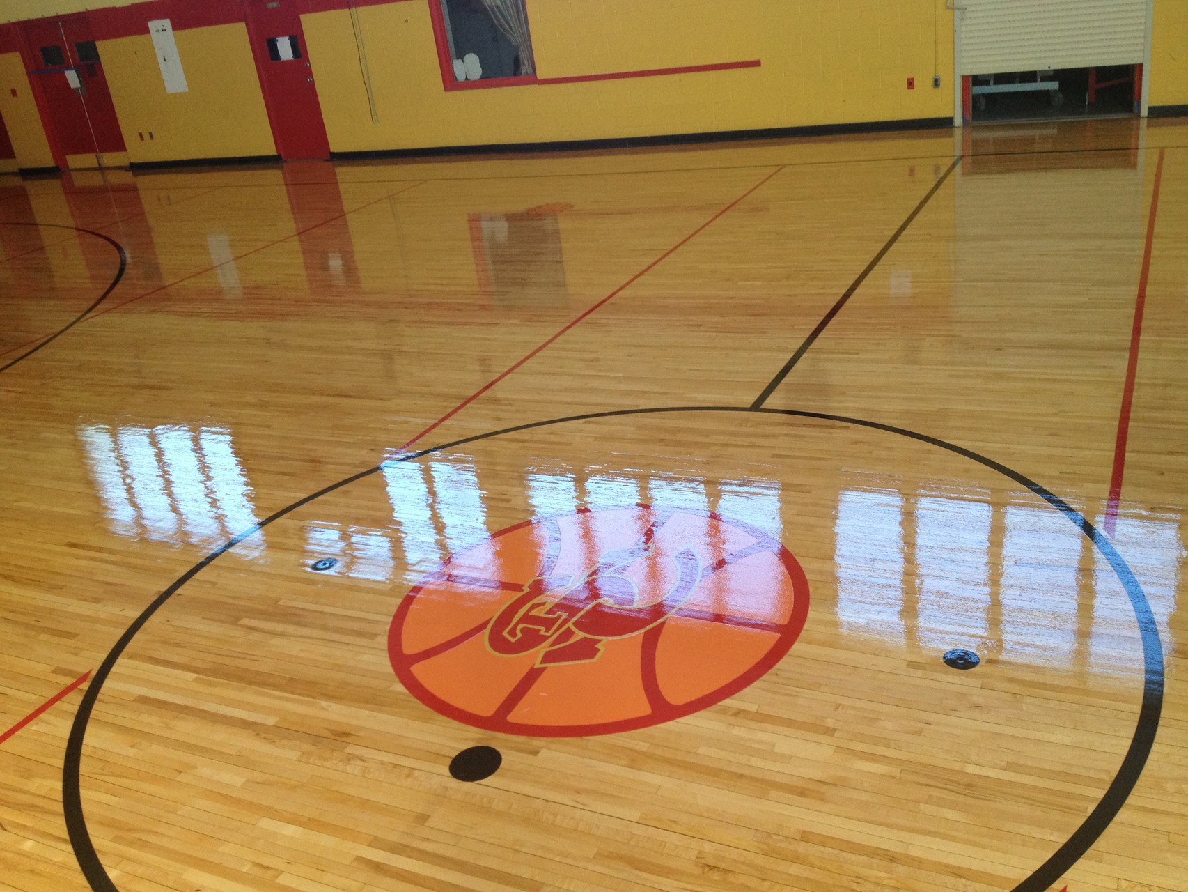 Basketball Court Installation in NJ - Hardwood Flooring Installation