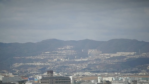 兵庫県の山ライブカメラ｢中山桜台～中山五月台～山手台｣の平常時のサンプル画像