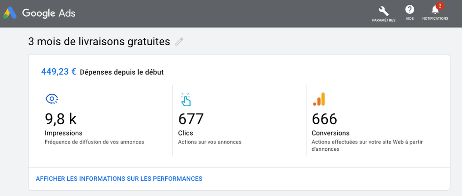 référencement sur Google - optimisation des fiches d'établissement Google My Business - Google Ads