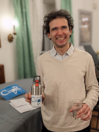 Wasserflasche vom Vorstand