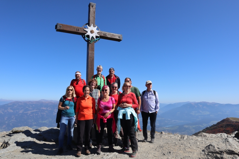 Sa: Wanderung auf Goldeck