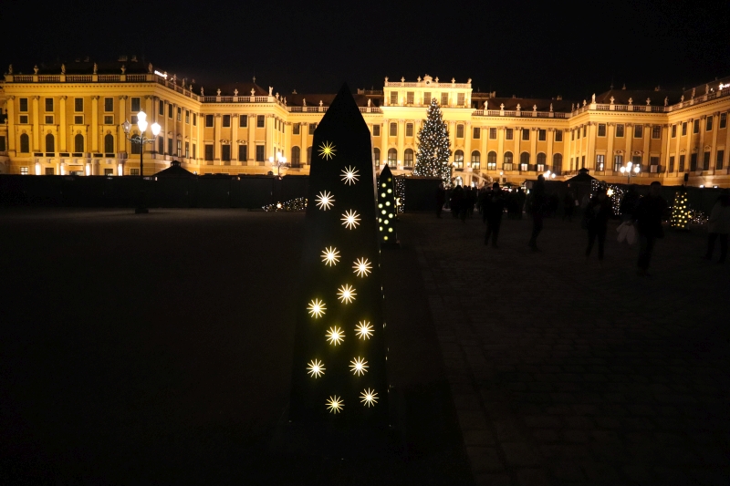 der Advent -und Weihnachtsmarkt Schönbrunn