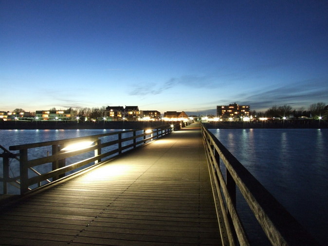 Seebrücke by night