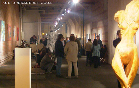 Galerie in derr Kulturbrauerei, 2004