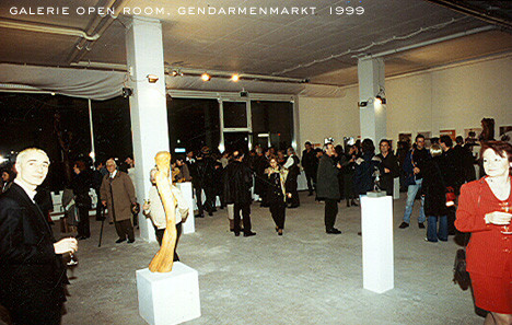 Galerie "open room", Berlin-Gendarmenmarkt, 1999