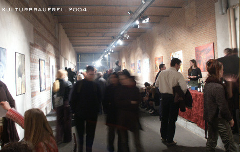 Galerie in derr Kulturbrauerei, 2004