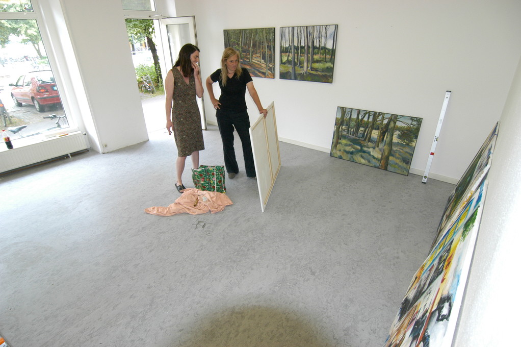 "Westlich was Neues", offene Galerie Prenzlauer Allee, Berlin, 2006