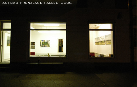 "Westlich was Neues", offene Galerie Prenzlauer Allee, Berlin, 2006