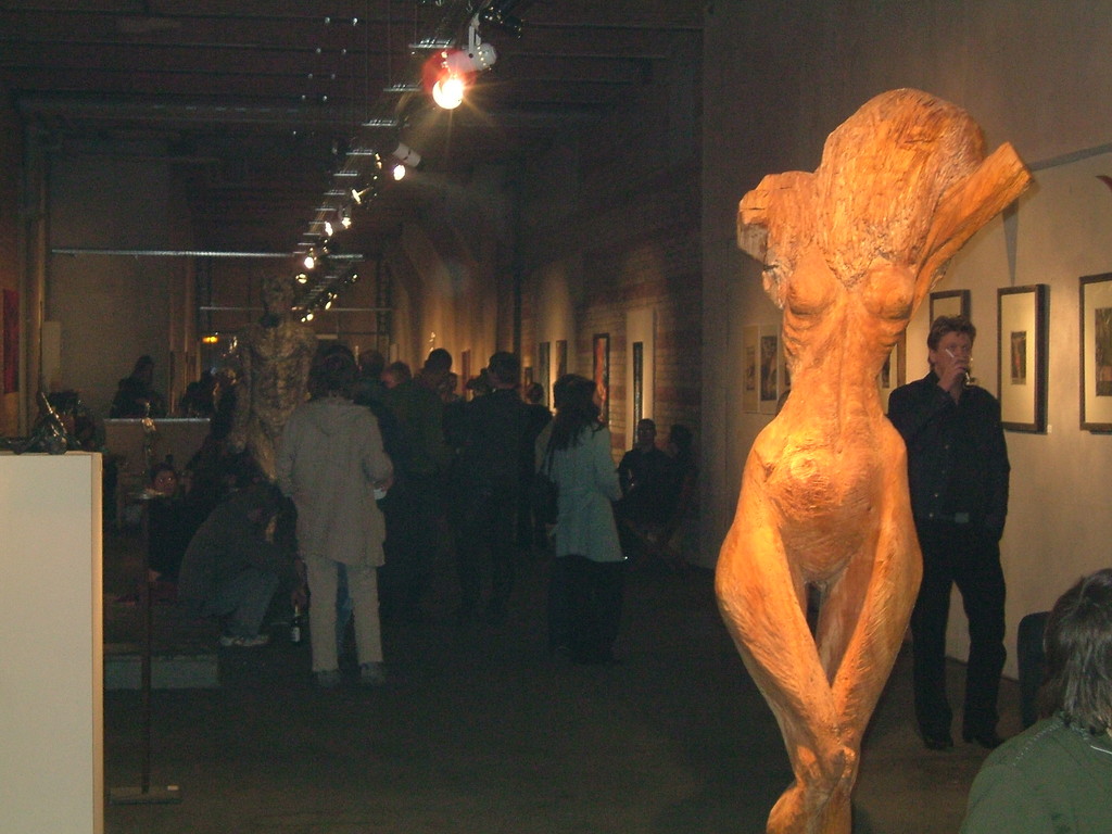 Galerie in derr Kulturbrauerei, 2004