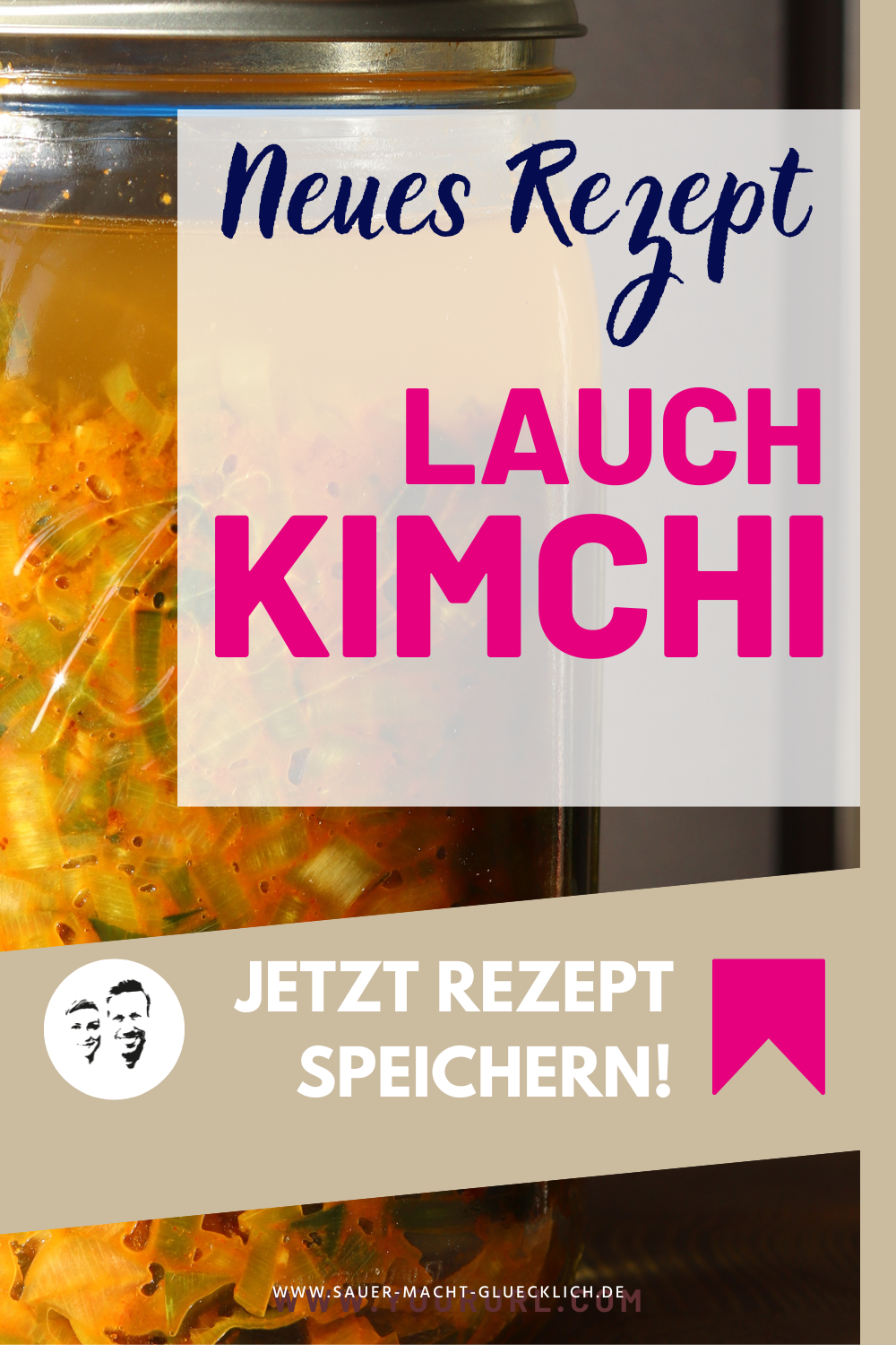 Lauch Kimchi - Traditionell koreanisch