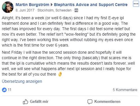 E-Eye Erfahrung von Martin, Screenshot