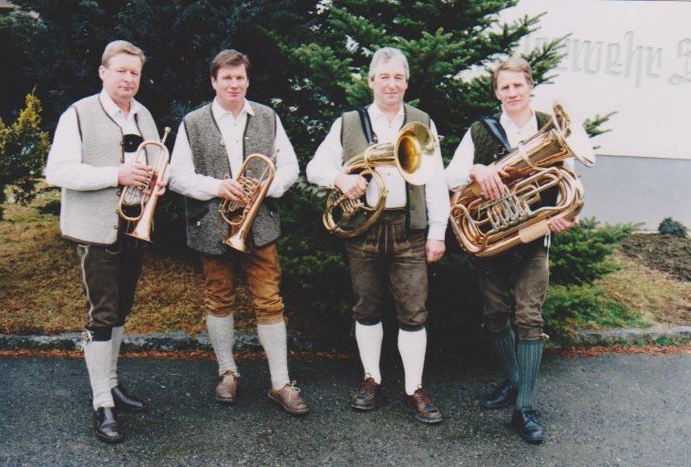 Weisenbläser 1999, Kargl Franz, Maier Leopold, Mandl Hans und Moser Walter