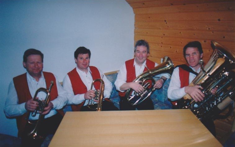 Weisenbläser 1999, Kargl Franz, Maier Leopold, Mandl Johann und Moser Walter