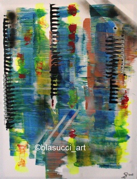 Anima Infinita, 74 x 58 cm, VERKAUFT 