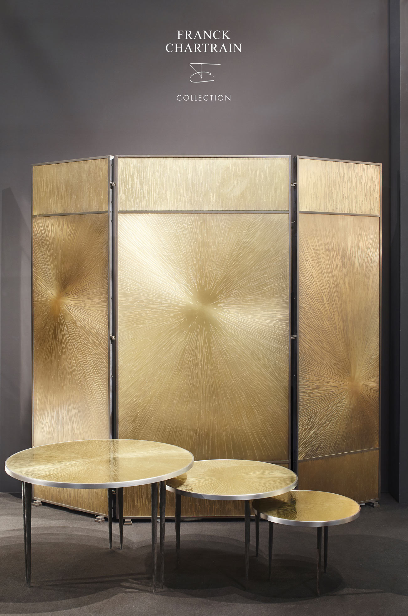 ASTRES FULL SCREEN Textured bronze