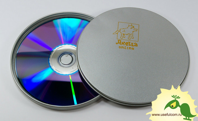 № 222 – Тин-бокс (TinBox) круглый CD формата