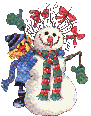 Weihnachtsbilder: Schneemann 45