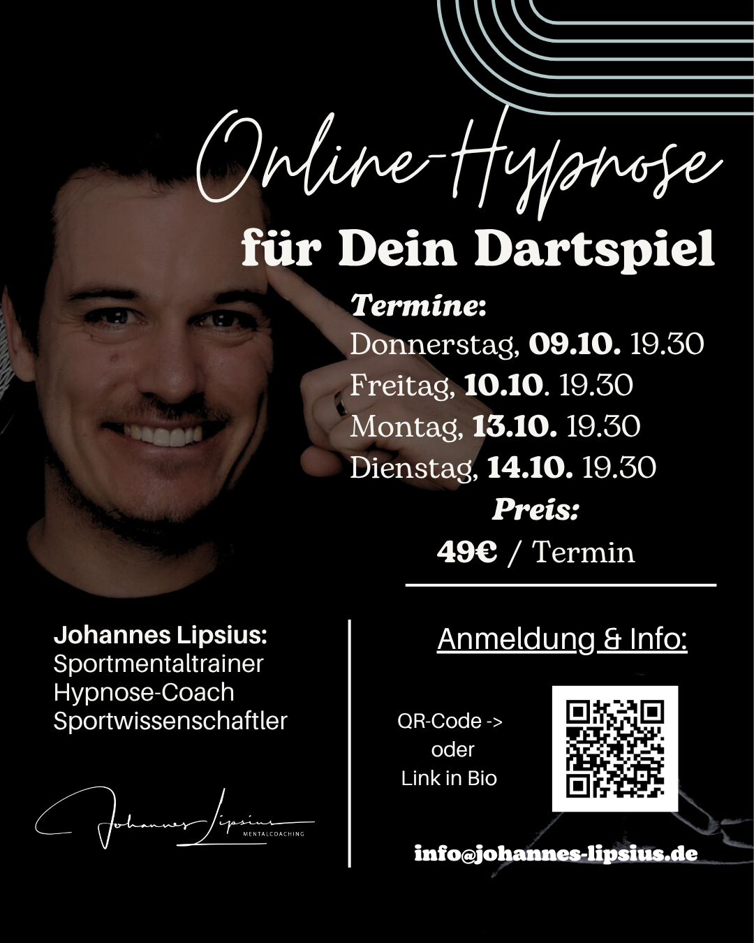 Update für Dein Unterbewusstsein - Online-Hypnose für Dein Dartspiel