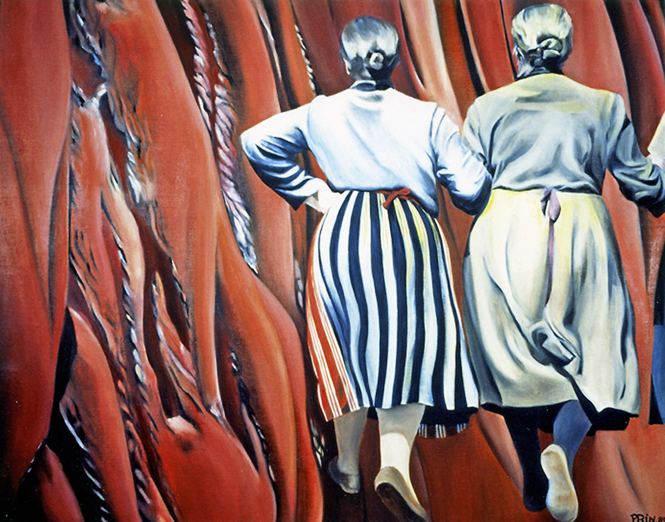 Les Mères - Huile sur toile - 92 x 73