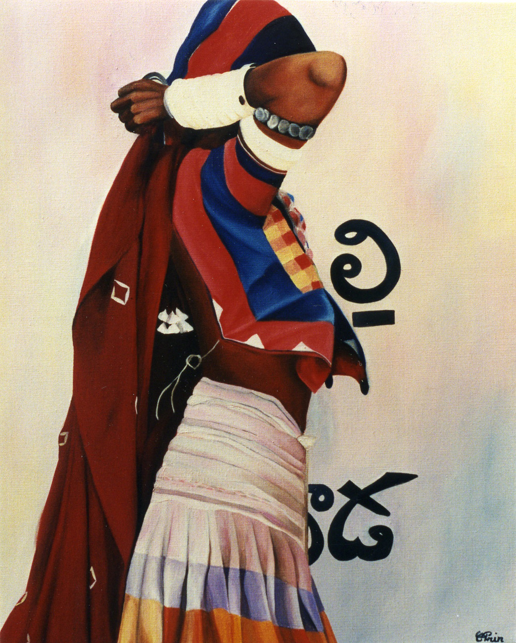 Didi - Huile sur toile - 61 x 50