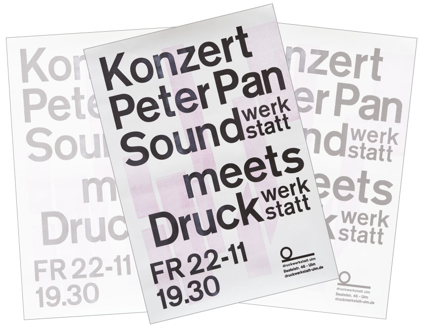 Soundwerkstatt meets Druckwerkstatt