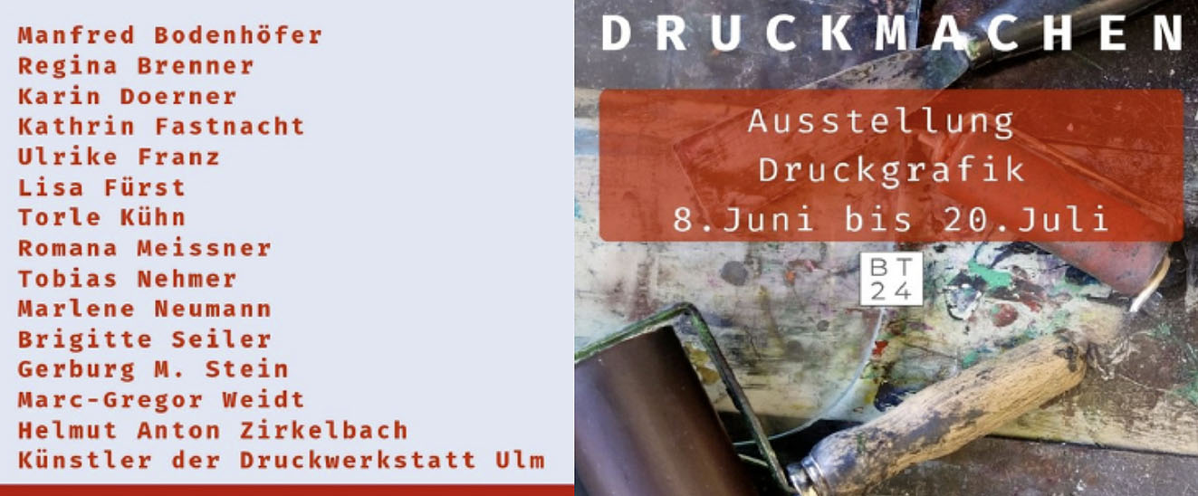 Ausstellung DRUCKMACHEN – wir sind dabei