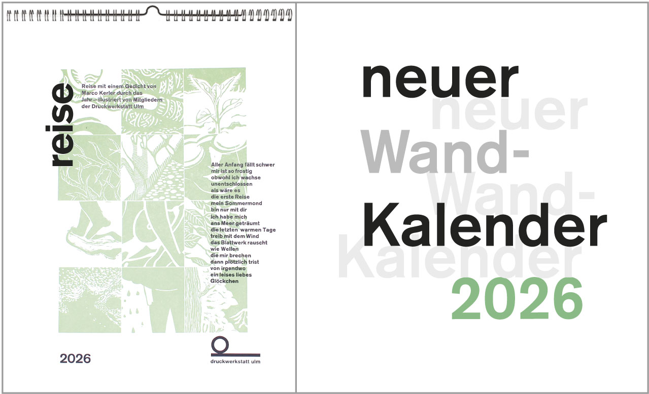 Kalender 2026 jetzt erhältlich