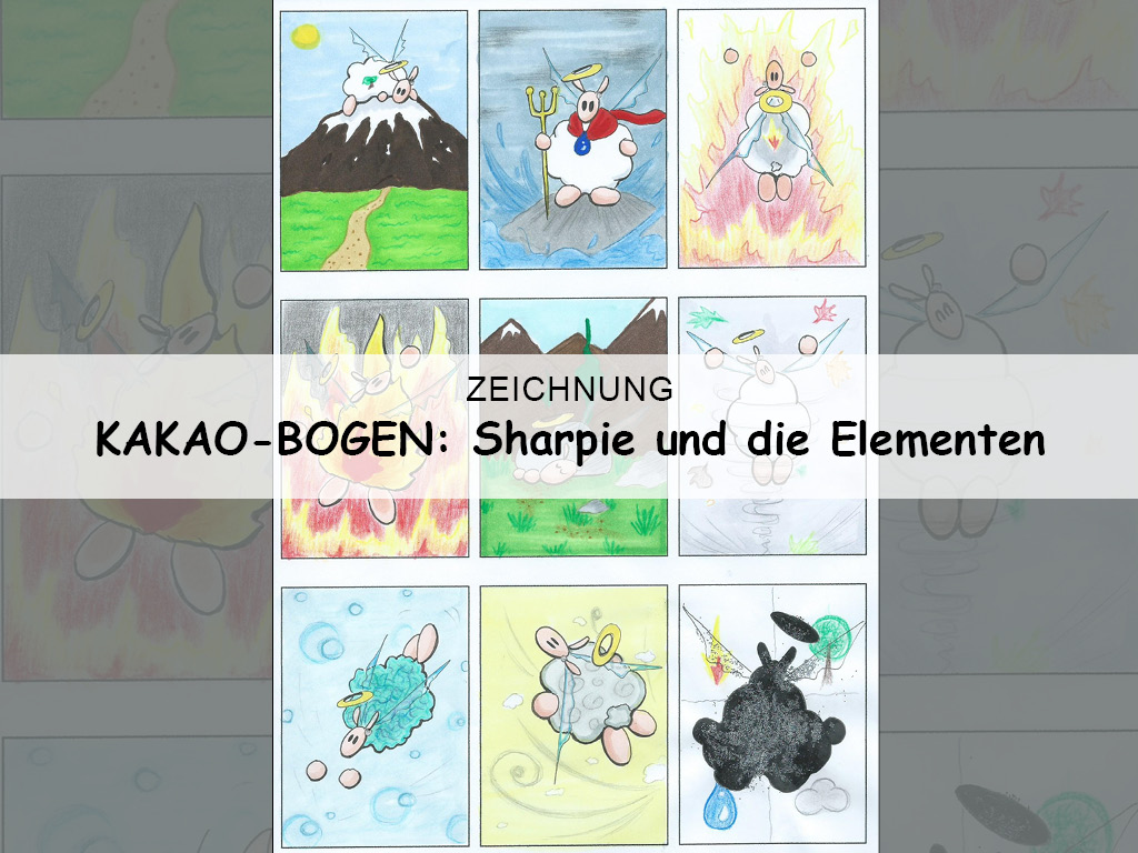 KAKAO-BOGEN: Sharpie und die Elemente