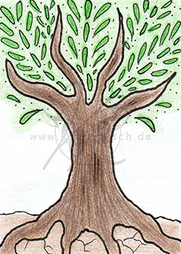 #037 Baum des Lebens - detailiert