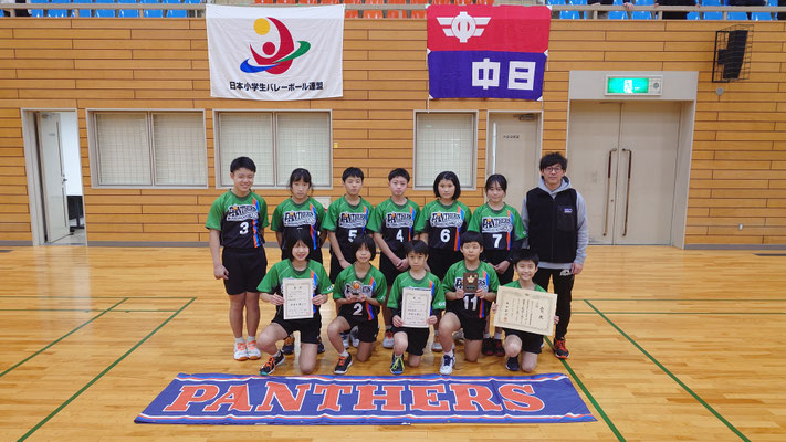【　３　位　】　　羽島南部パンサーズ
