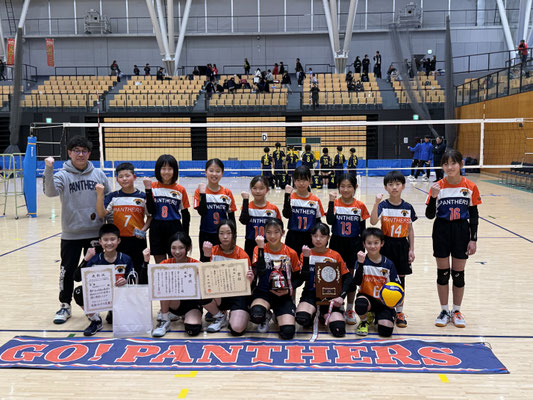 優　勝　羽島南部パンサーズ