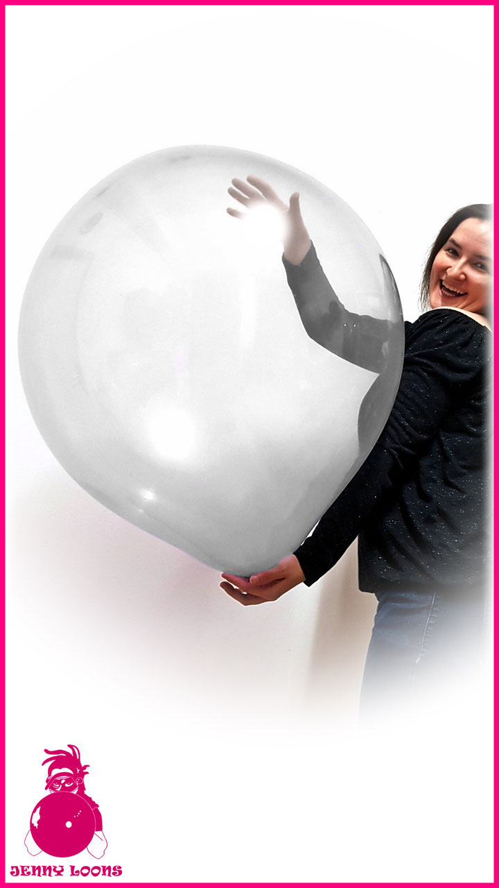 CATTEX 32" inch 80cm Riesenballons giant ballon balloon JENNY LOONS Crystal Kristall Exclusive Limited Exklusiv limitiert Looner