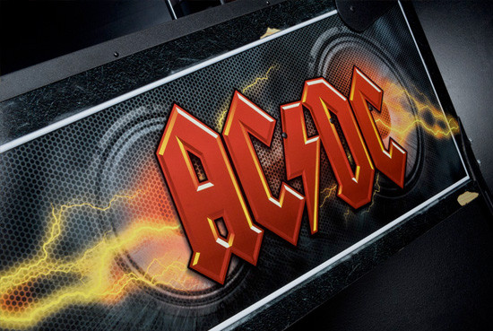 acdc pinball, le flipper planete jeux