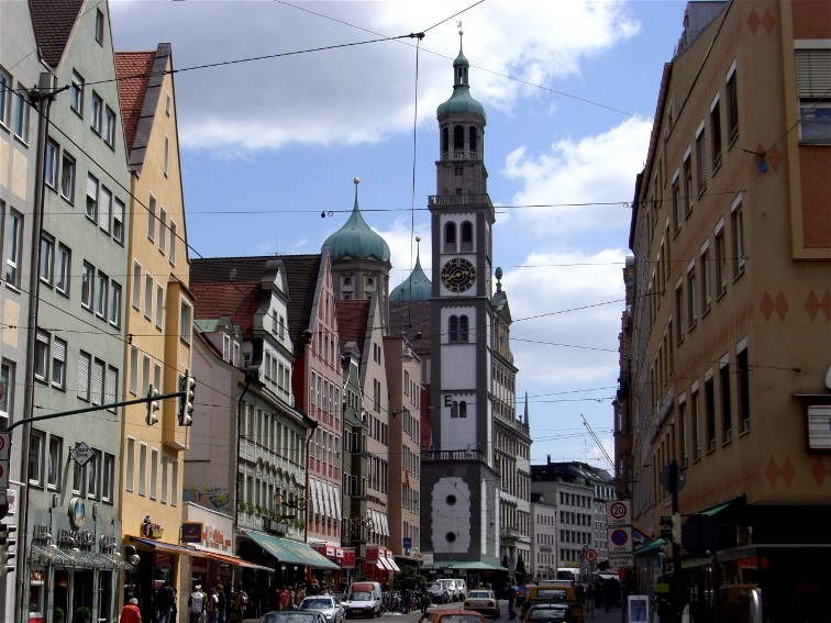 Perlachturm - zur Rundumsicht über die Innenstadt