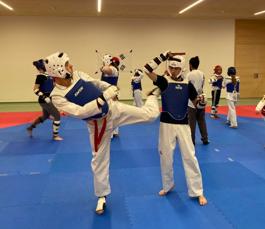 Kyorugi Kadertraining in Vandans