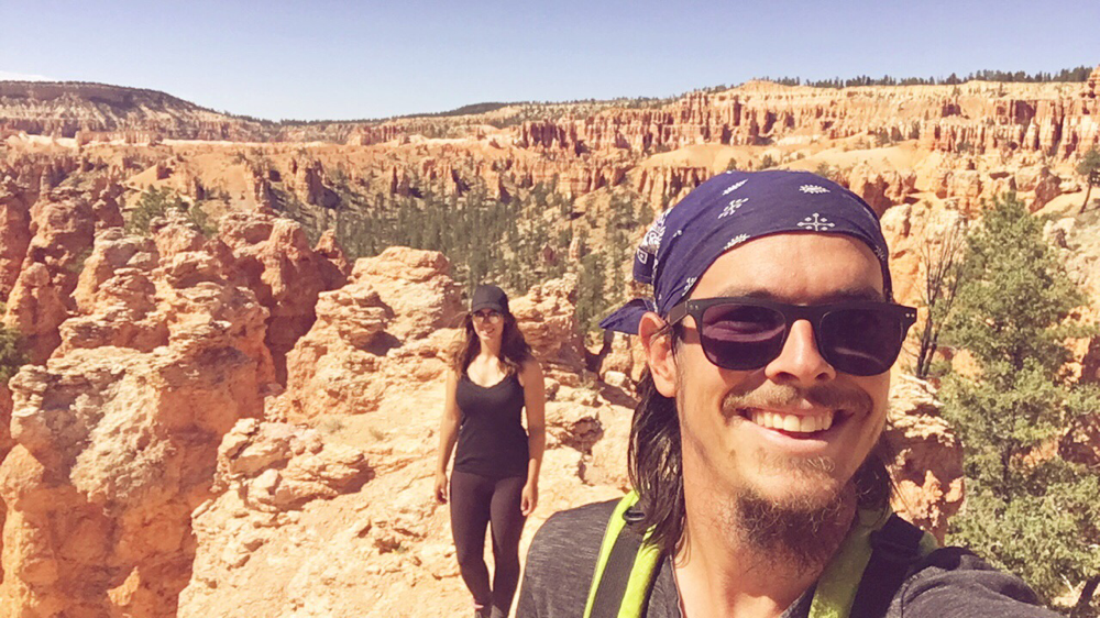 Ein Selfie aus dem Bryce Canyon