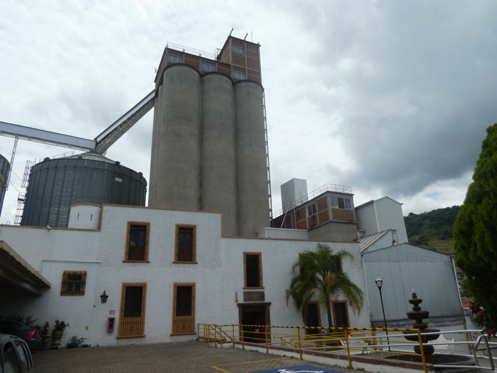 Besichtigung der Getreidemühle