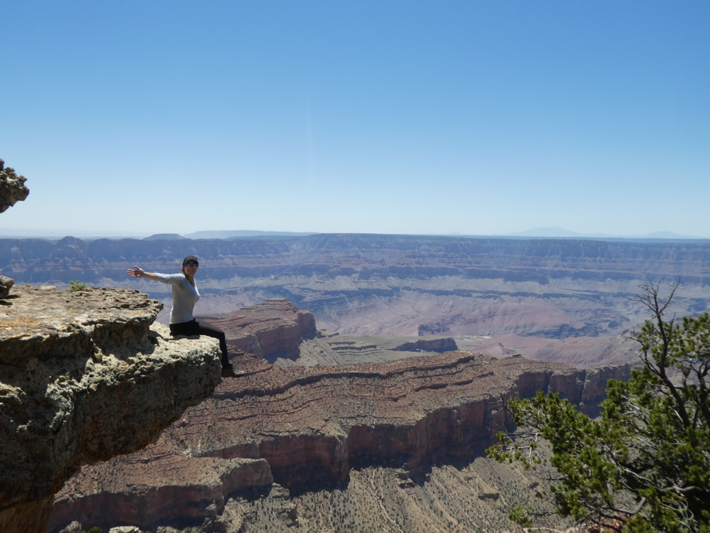 Unterwegs am North Rim des Grand Canyon