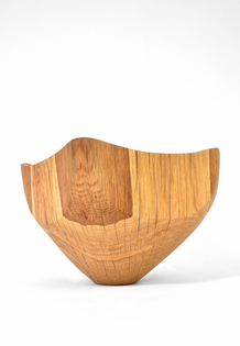 Jörg Pietschmann · V1274 · Oak, collectible design, vessel, bowl, woodworking, interiordesign, woodsculptures, art, woodart, wooddesign, decorativewood, originalartwork, modernwoodsculpture, joerg pietschmann, oldwood, functional sculpture, artfurniture