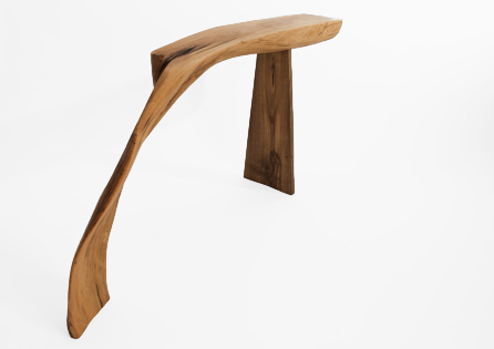 Jörg Pietschmann · C1034 · Oak, European Walnut, rack,stand, regal, shelf, rack, desk, console, sculpture, woodworking, interiordesign, woodsculpture, art, woodart, wooddesign, decorativewood,originalartwork, modernwoodsculpture, joergpietschmann, oldwood