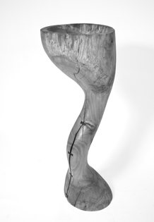 Jörg Pietschmann · V1305 · Norway Maple, collectible design, vessel, bowl, woodworking, interiordesign, woodsculptures, art, woodart, wooddesign, decorativewood, originalartwork, modernwoodsculpture, oldwood, functional sculpture, artfurniture