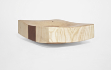 Jörg Pietschmann · V2781 · Ash, Cherry, burned wood, collectible design, vessel, bowl, woodworking, interiordesign, woodsculptures, art, woodart, wooddesign, decorativewood, modernwoodsculpture, joerg pietschmann, functional sculpture, artfurniture