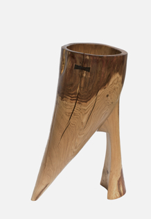 Jörg Pietschmann · V1416 · Oak, sculpture, bowl, woodworking, interiordesign, woodsculptures, art, woodart, wooddesign, decorativewood, originalartwork, modernwoodsculpture, joerg pietschmann, oldwood