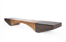 Jörg Pietschmann · B2451 · Oak, bench, console, woodbench, sculpture, woodworking, interiordesign, woodsculpture, art, woodart, wooddesign, decorativewood, originalartwork, modernwoodsculpture, joergpietschmann, oldwood