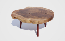 Jörg Pietschmann · T1407 · Ash, Padouk,arttable,woodtable,coffeetable,homedecoration,sculpture,table,woodworking,interiordesign,woodsculpture,art,woodart,wooddesign,decorativewood,originalartwork,modernwoodsculpture,joergpietschmann,oldwood
